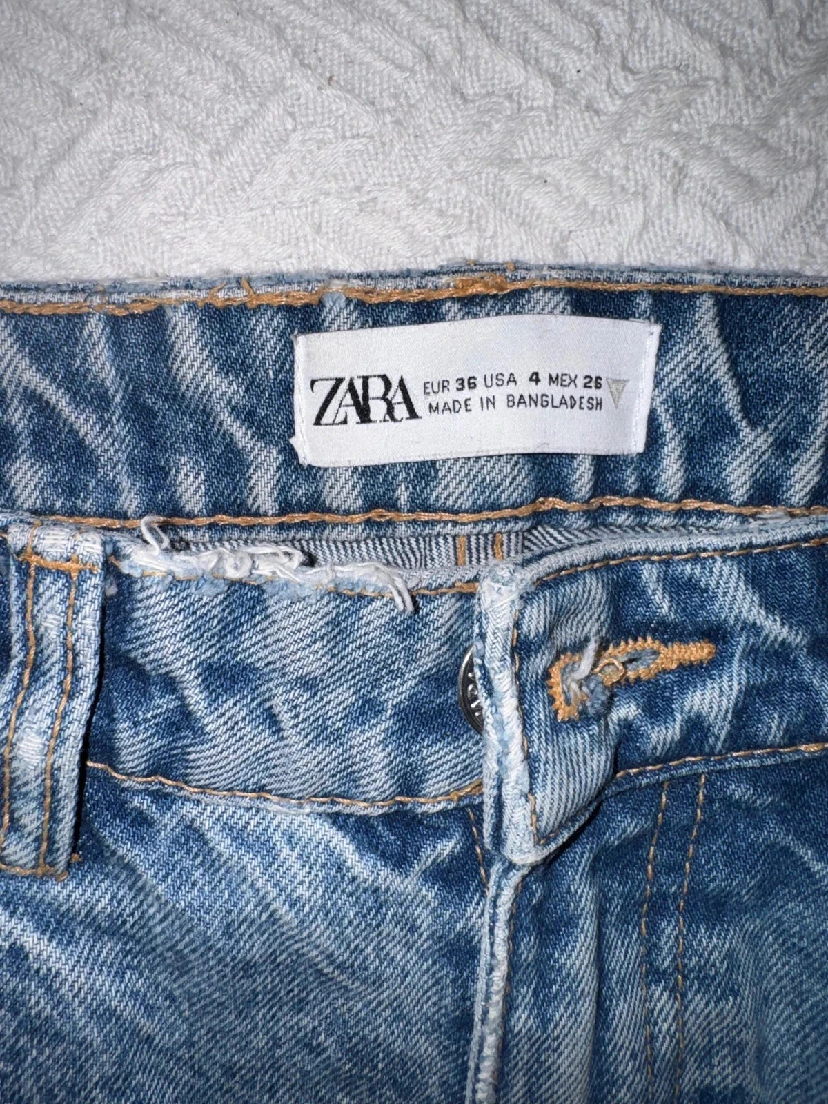 Jeans de cintura alta Zara – photo 9